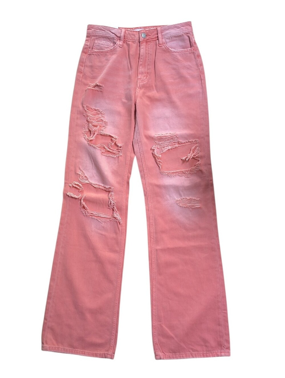 NWT Vervet Salmon "Leslie" 90's Vintage Flare Jeans Size 27 - Picture 3 of 8